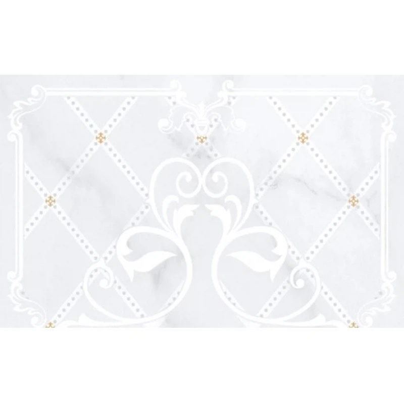 Изображение товара Декор керамический Милана 25х40 серый для стен