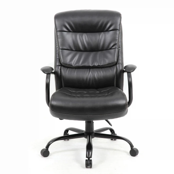 Фото Кресло офисное Brabix Premium Heavy Duty Hd-004, нагрузка до 200 кг, экокожа, черное, 531942