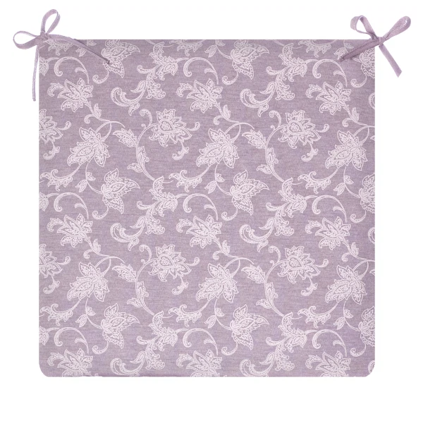 Фото Галета на стул пикамо 40*40см ск 2504-x1935 v7 лиловый