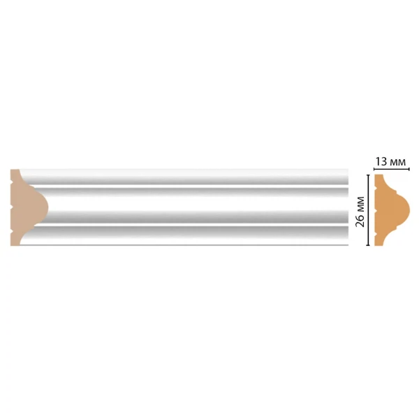 Фото Молдинг decomaster 26*13*2400мм d001-114/88