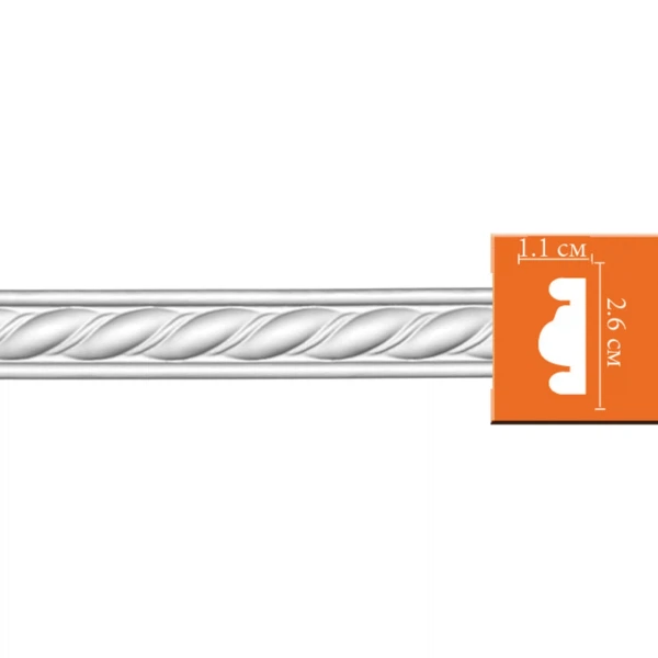 Фото Молдинг decomaster 26*11*2400мм 98070