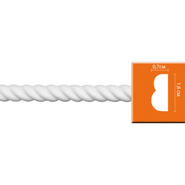 Фото Молдинг decomaster 16*7*2400мм 98100