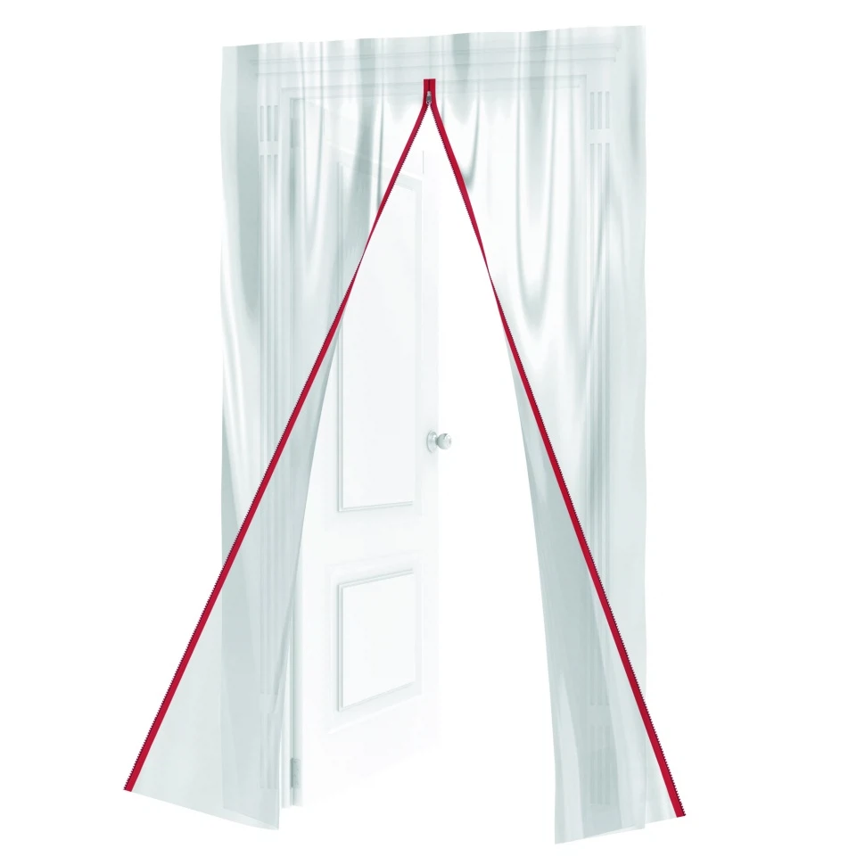 Изображение товара Пленочная дверь на молнии типа I 220x120см с малярной лентой Matrix