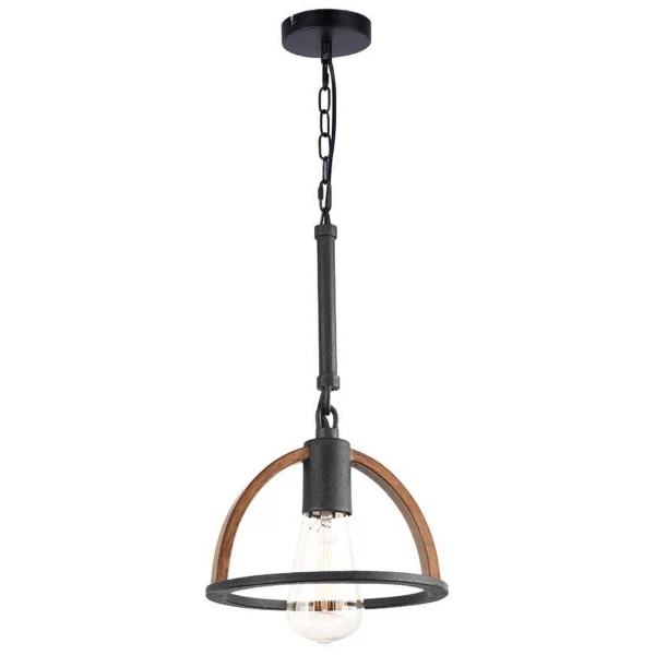 

светильник подвесной toplight jasmin tl1179h-01bk е27 1x40вт ip 20
