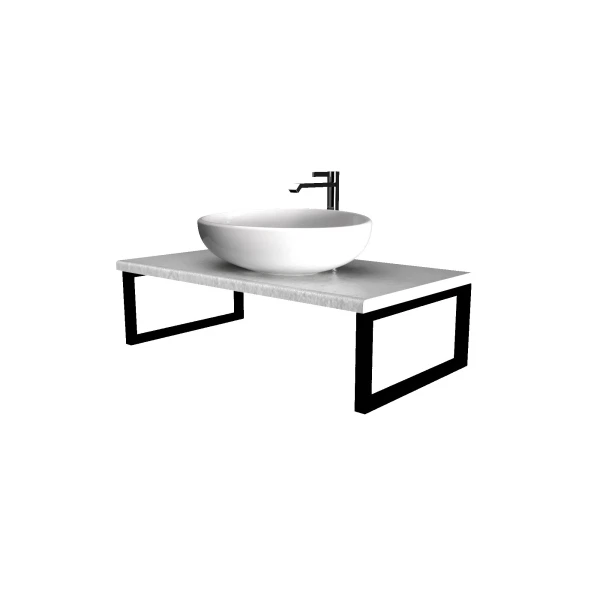 

столешница 1marka grunge loft 80 бетон светлый у85839