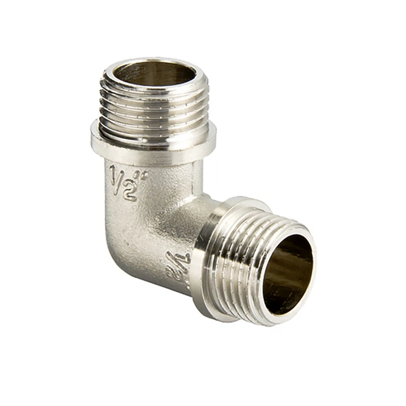 Изображение товара Уголок 1/2' нар/нар VALTEC латунный для труб водопроводных и отопления