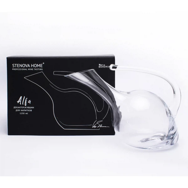 Фото Графин-декантер alfa 1250мл stenova home 611021
