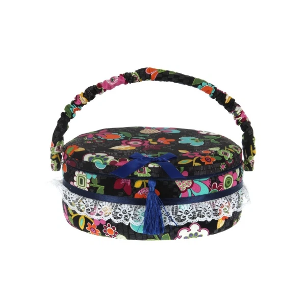 Фото Шкатулка для рукоделия 24*18*11см с подносом 726066