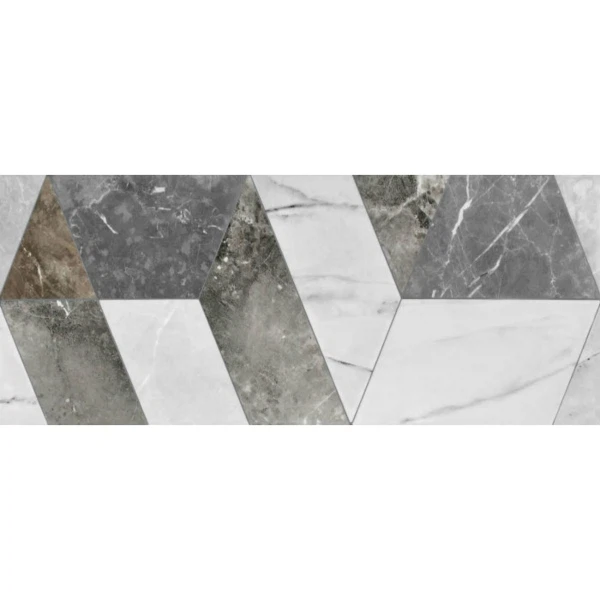 

настенная плитка vinde multi 01 25*60 многоцветный, Серая