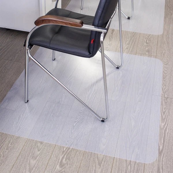 Фото Коврик защитный д/напольных покрытий brabix, полипропилен, 90*120см, матовый, толщ 1,2мм, 606622