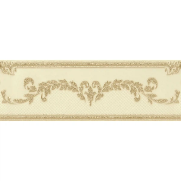 

бордюр visconti beige 03 8,5*25 бежевый, Бежевая