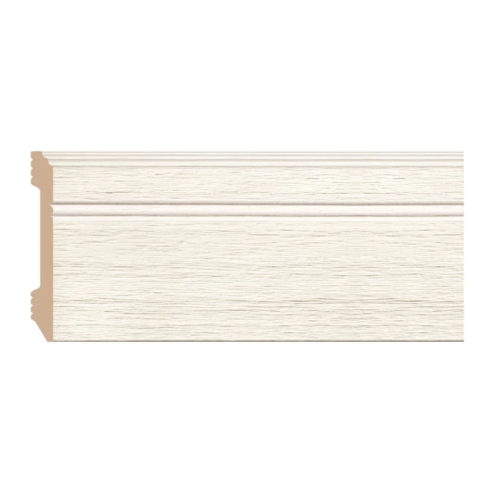 Изображение товара Плинтус дюрополимер 107 мм Напольный Decomaster Wood Line