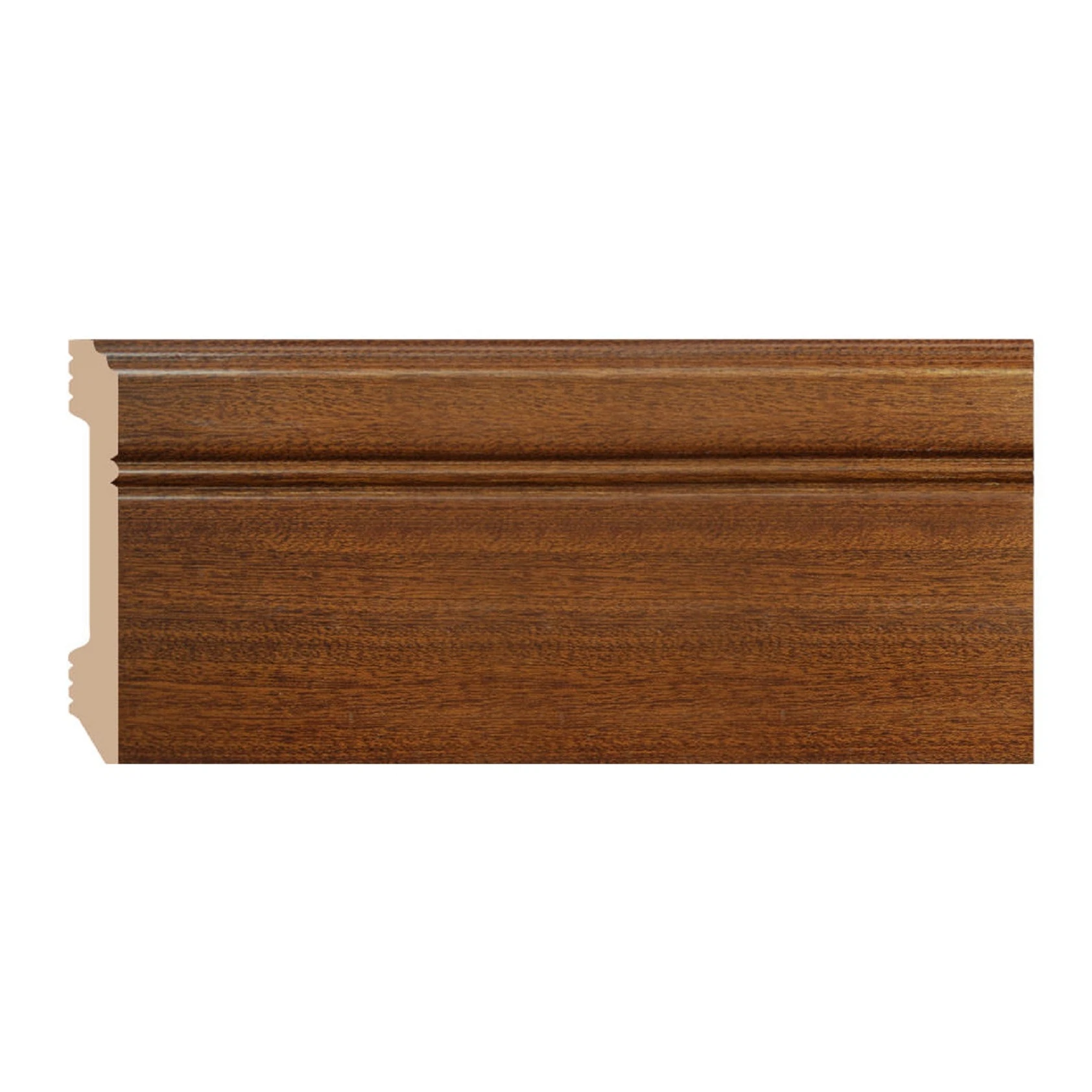 Изображение товара Плинтус дюрополимер 107 мм Напольный Плинтус Decomaster Wood Line