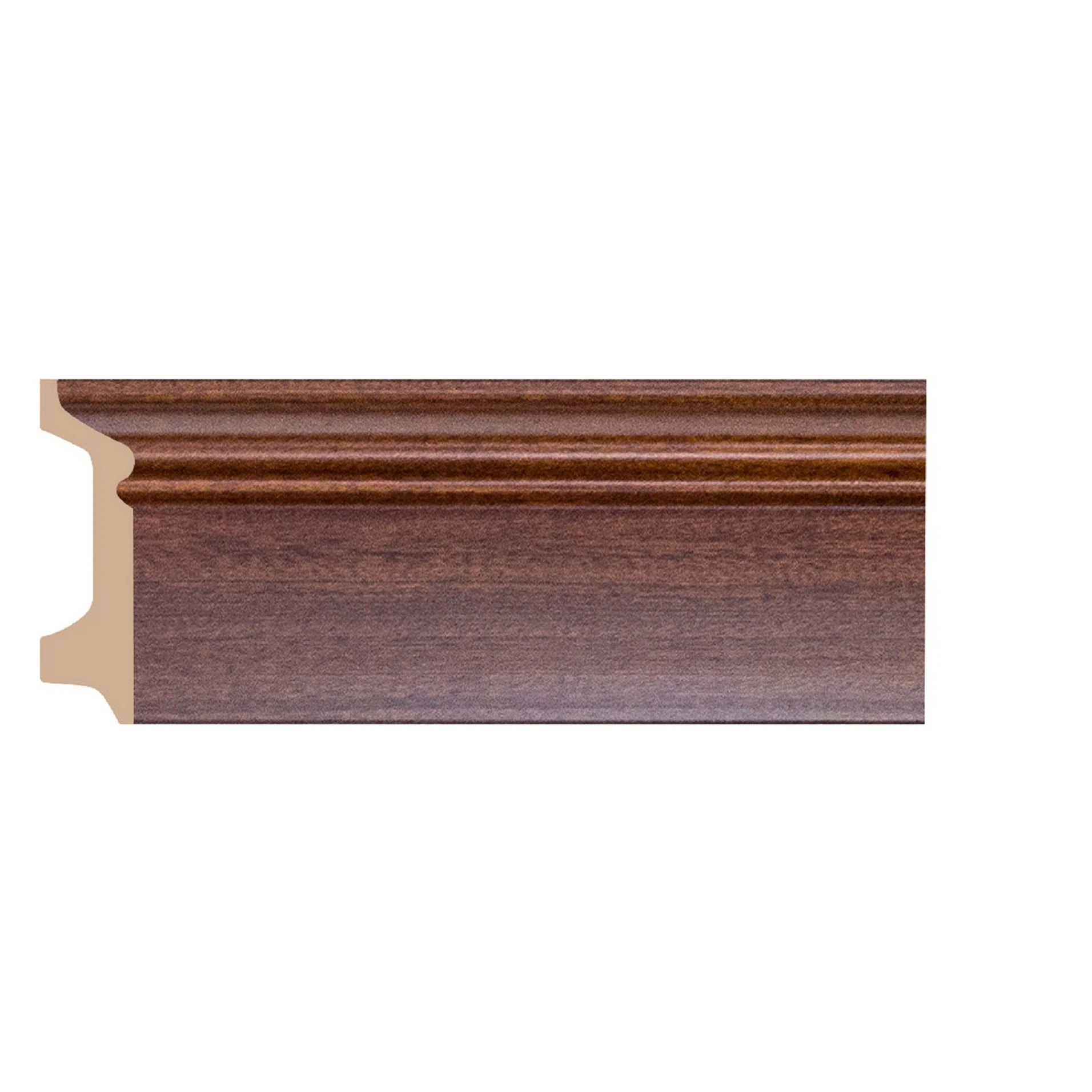 Изображение товара Плинтус дюрополимер 78 мм напольный Wood Line Decomaster