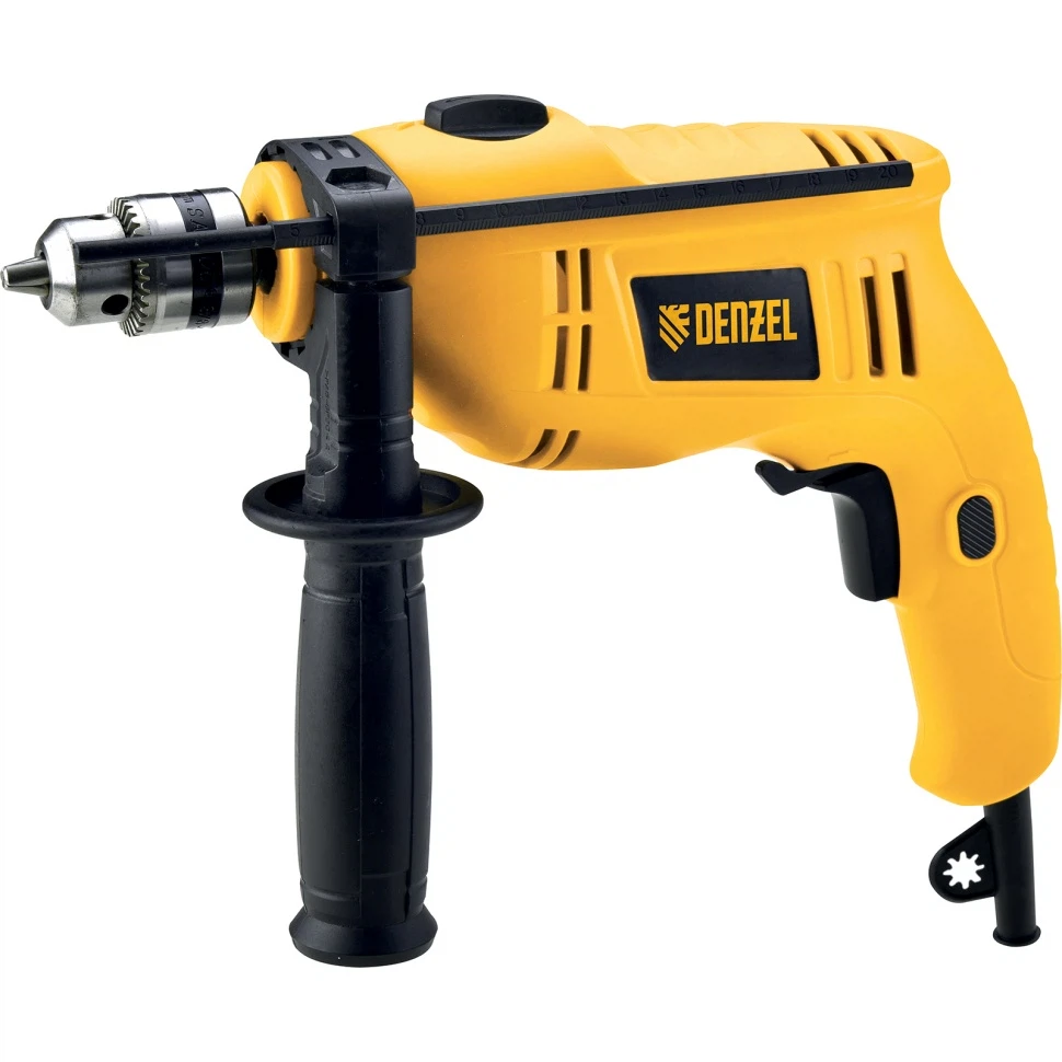 Изображение товара Дрель ударная Denzel ID-550 550Вт 0-2900об/мин, патрон 13мм