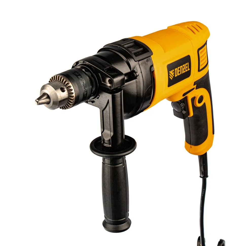 Изображение товара Дрель ударная ID-850 Denzel  850Вт, 0-3000об/мин, 48000уд/мин.