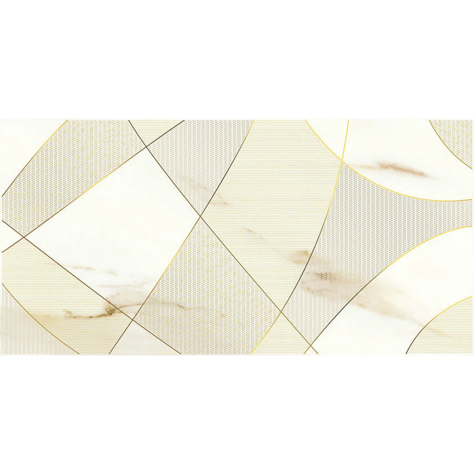 Изображение товара Декор Calacatta Royal Geometria 31,5*63 Белый