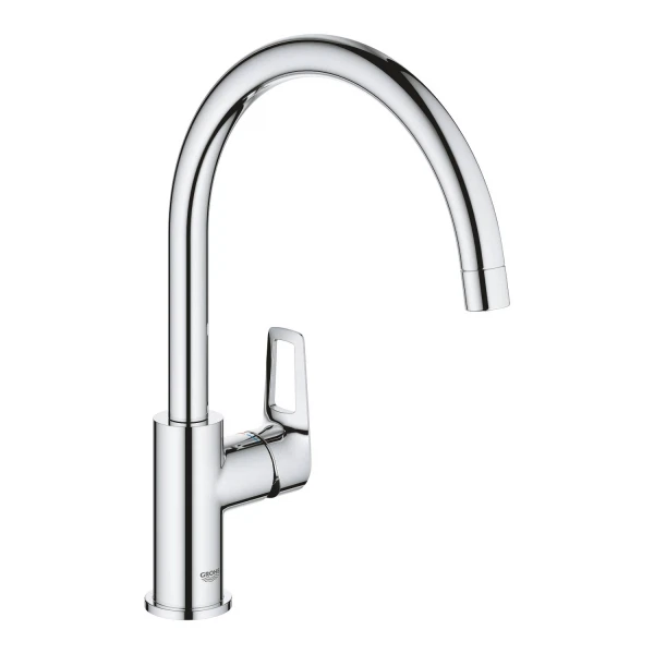 

смеситель для кухни однорычажный grohe bauloop 31368001, Хром
