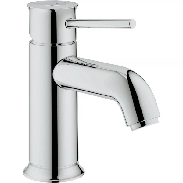 

cмеситель для раковины однорычажный grohe bauclassic 23162000, Хром