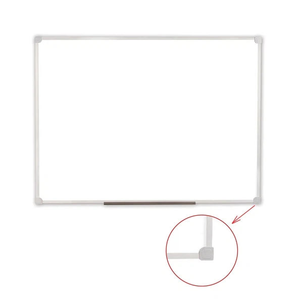 Доска магнитно-маркерная (45х60 см) пвх рамка staff 236157