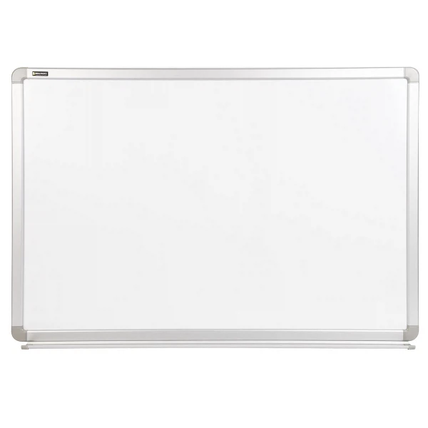 Фото Доска магнитно-маркерная (60х90 см), улучшенная алюминиевая рамка brauberg 231714