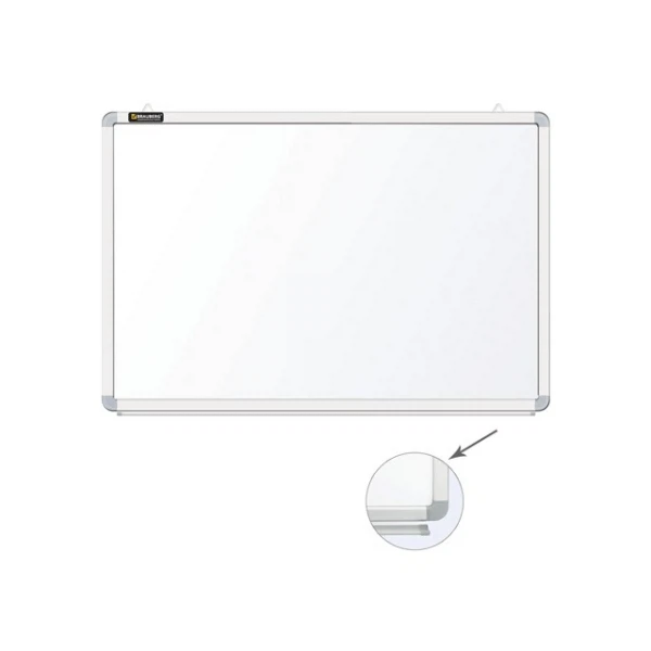 Доска магнитно-маркерная (45х60 см), улучшенная алюминиевая рамка brauberg 231713