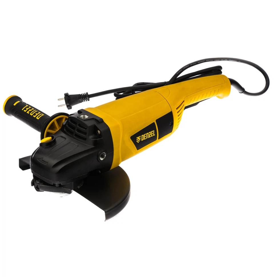 Изображение товара Машина шлифовальная угловая AG230-2600 Denzel, 2600 Вт, 230 мм, 6000 об/мин. , 26917