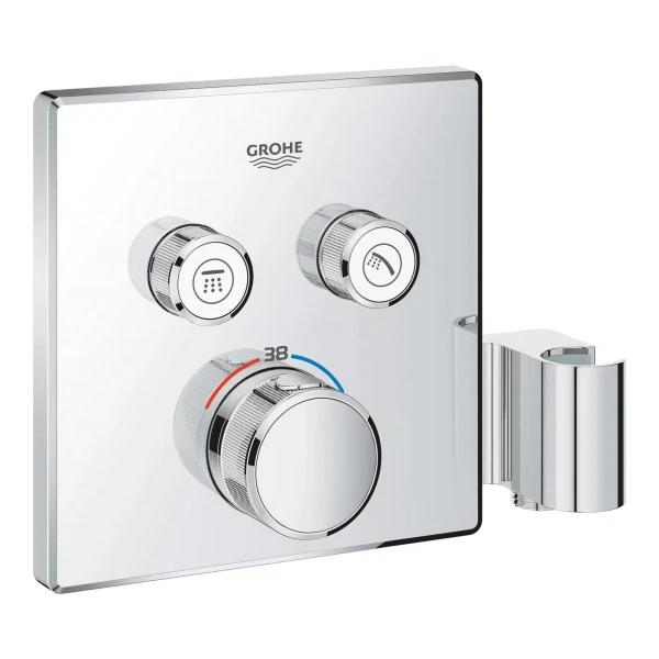 

смеситель для ванны с душем grohe grohtherm smartcontrol 29125000, Хром