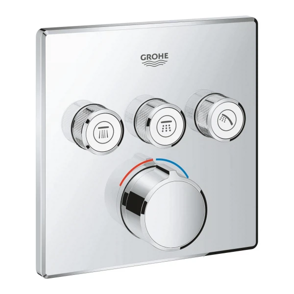 

смеситель для душа встраиваемый grohe smartcontrol 29149000, Хром
