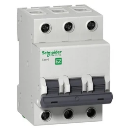 Выключатель автомат. 3P 63A (C), Schneider Electric EASY 9, SE EZ9F34363