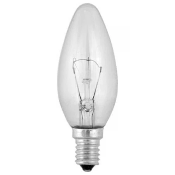 Изображение товара Лампа Camelion В 60Вт Е27свеча прозрачная CL