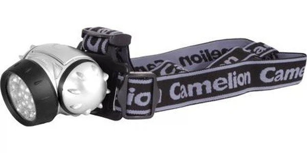 Изображение товара Фонарь Camelion LED 5312-14F4 14LED металлик 3xR03 НАЛОБНЫЙ