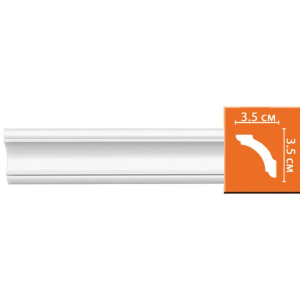 Фото Плинтус decomaster-2 35*35*2400мм 96250/60