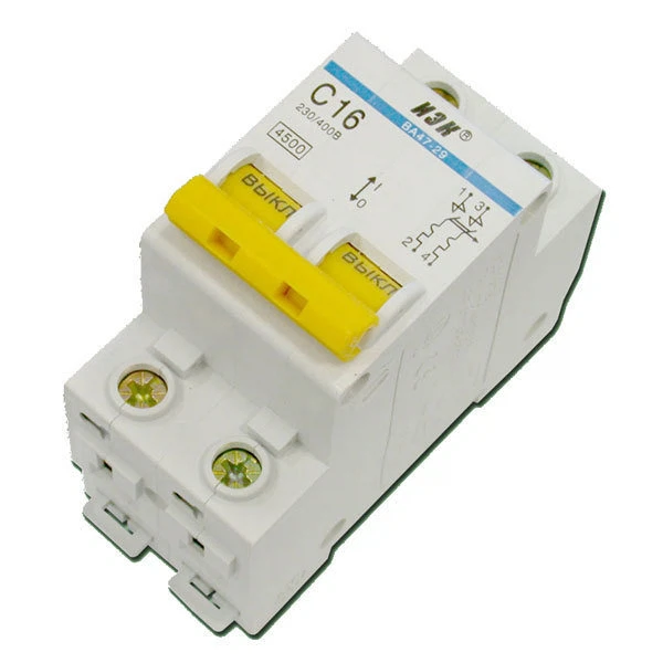 Изображение товара Выключатель автомат. 2р 16А С 4,5кА ВА47-29 ИЭК