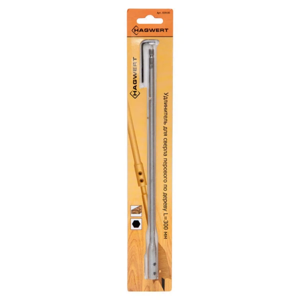 

удлинитель для перового сверла 300мм hagwert 559100