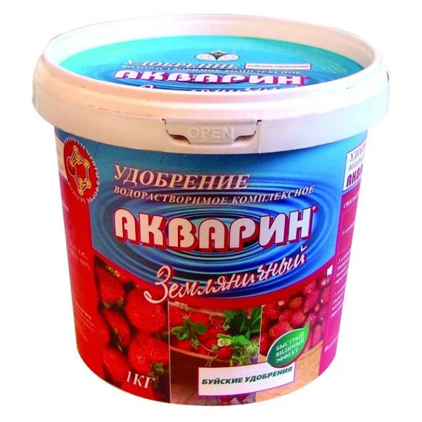 

акварин земляничный 1,0кг /бхз/