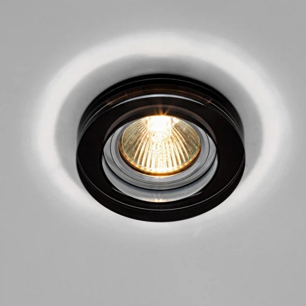 

точечный светильник maxlight crystal 27 black