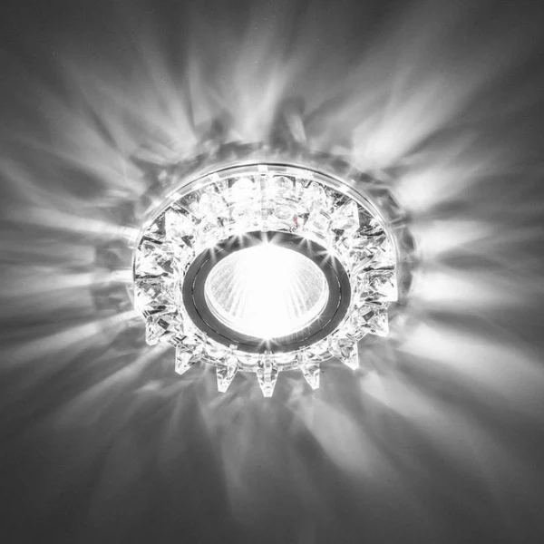 

светильник crystal led 3, mr16, прозрачный