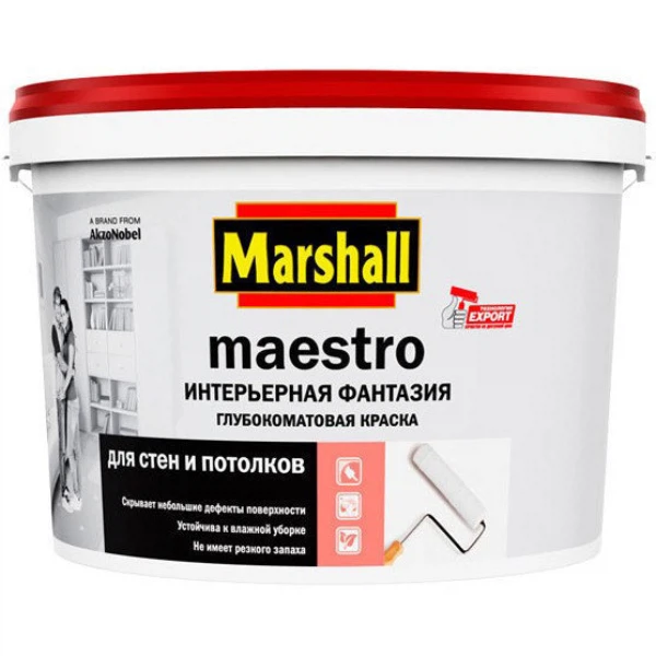Краска  marshall maestro гостиная & спальня