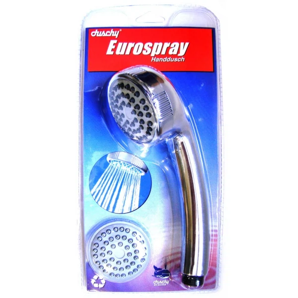 

душ ручной duschy euro spray 1 режим, Хром