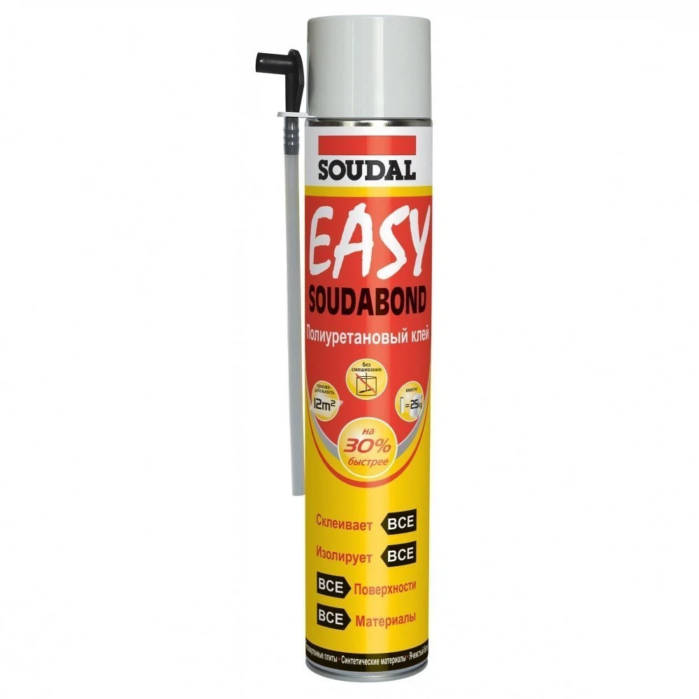 Изображение товара Клей-пена монтажная SOUDAL Easy Soudabond 750мл.