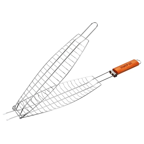 Фото Решетка-гриль для рыбы hotpot  60(+4)х36х8-12х4