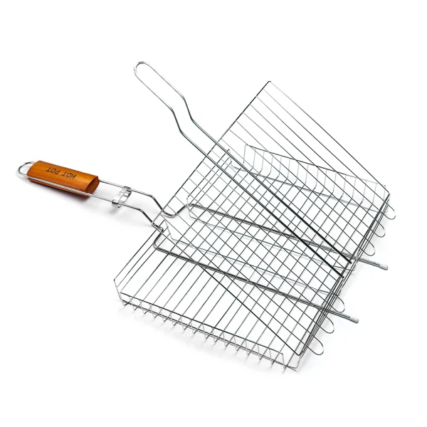 Фото Решетка-гриль универсальная глубокая, большая hotpot 58(+5)*38*28*4