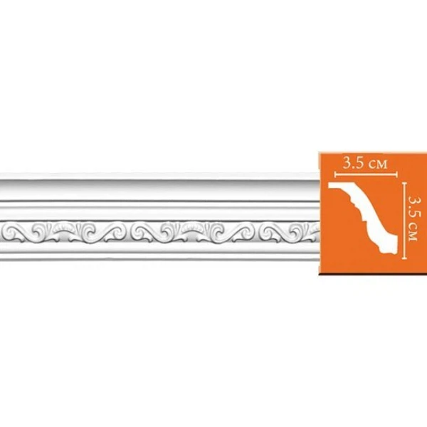 Фото Плинтус decomaster-2 35*35*2400мм 95842/68/60 dt-8842