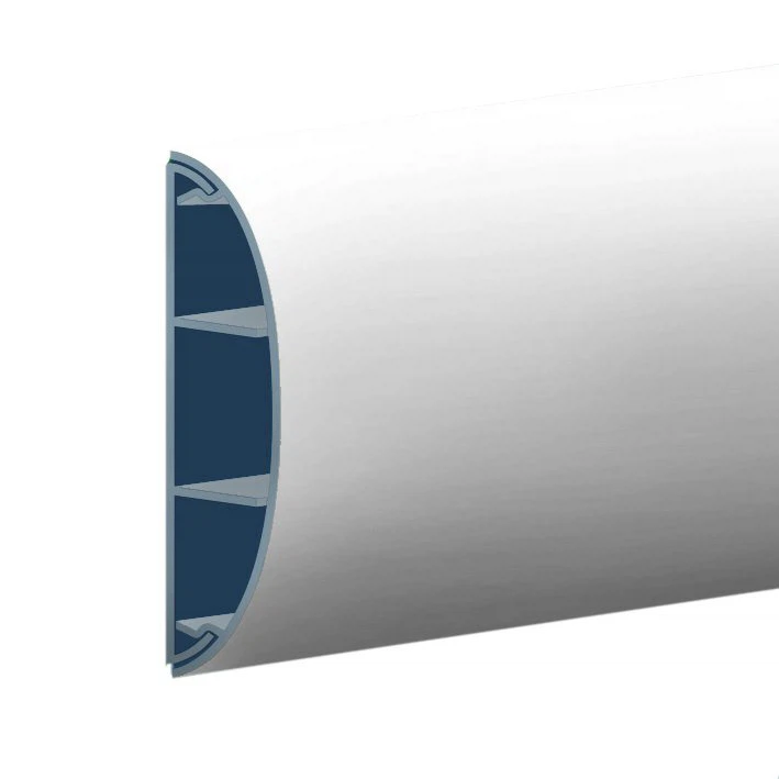 Изображение товара Пластиковый наличник белый 0.065 м РСП для окон и дверей