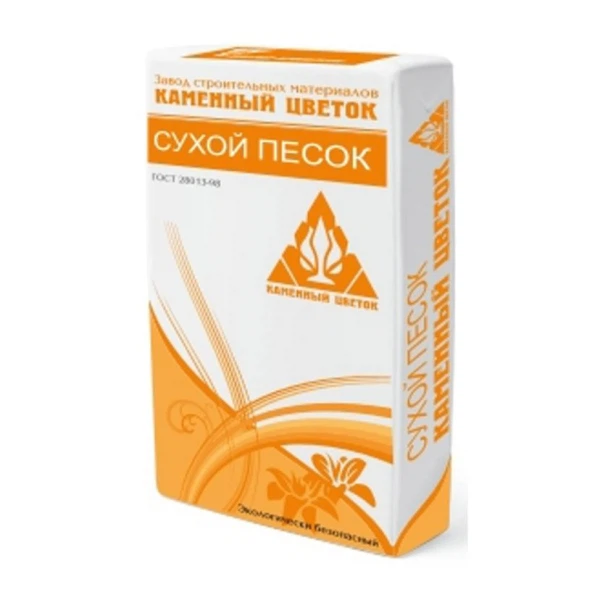 Песок сухой каменный цветок, 25 кг, код 4607122390499