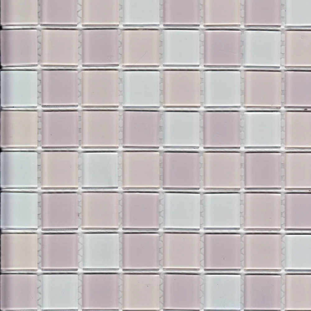 Изображение товара Стеклянная мозаика Nice 2,5x2,5 см 30x30 см для стен