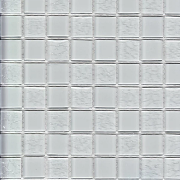

мозаика стеклянная white rose (2,5*2,5) 30*30, Белый