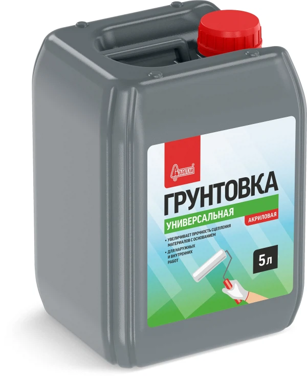 Грунтовка старатели 5л универсальная, код