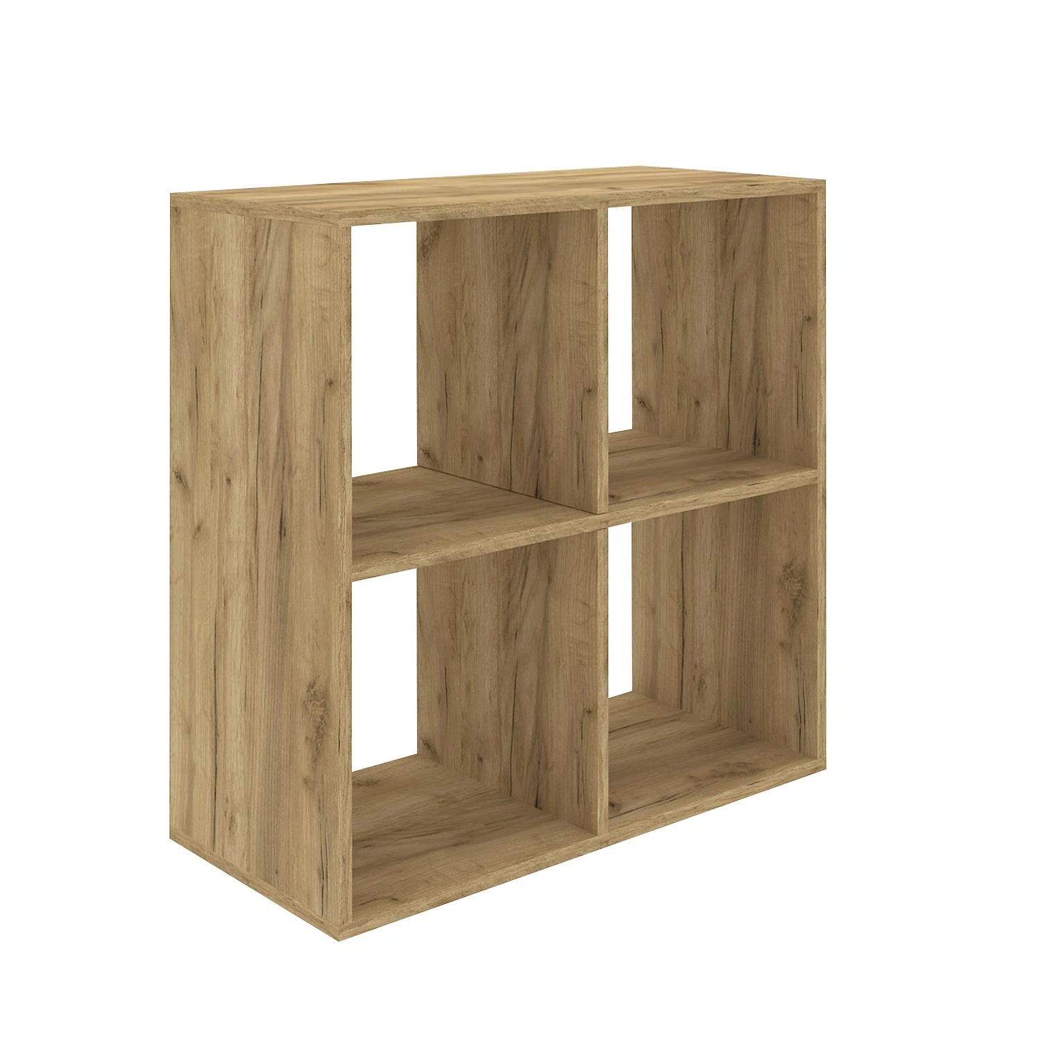 Изображение товара Стеллаж MIXLINE 720x720x330 Табачный дуб с 4 полками для дома и офиса